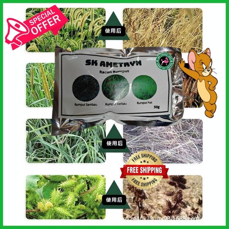 SK Ametryn | Racun Rumput Paling Berkesan | Racun rumput sambau degil ...
