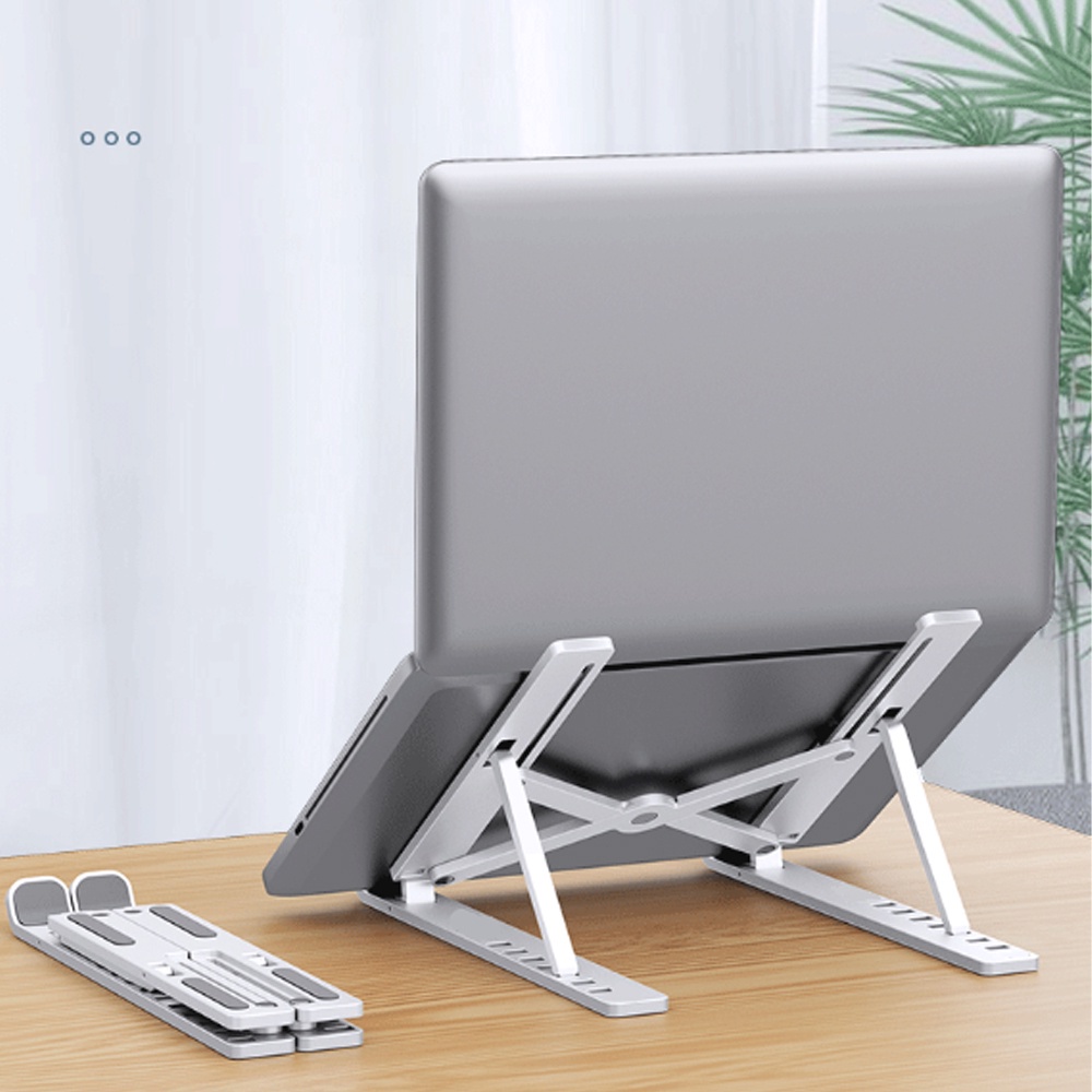 N3 Laptop Holder for Note-book Laptop Stand Bracket Foldable Plastic ...