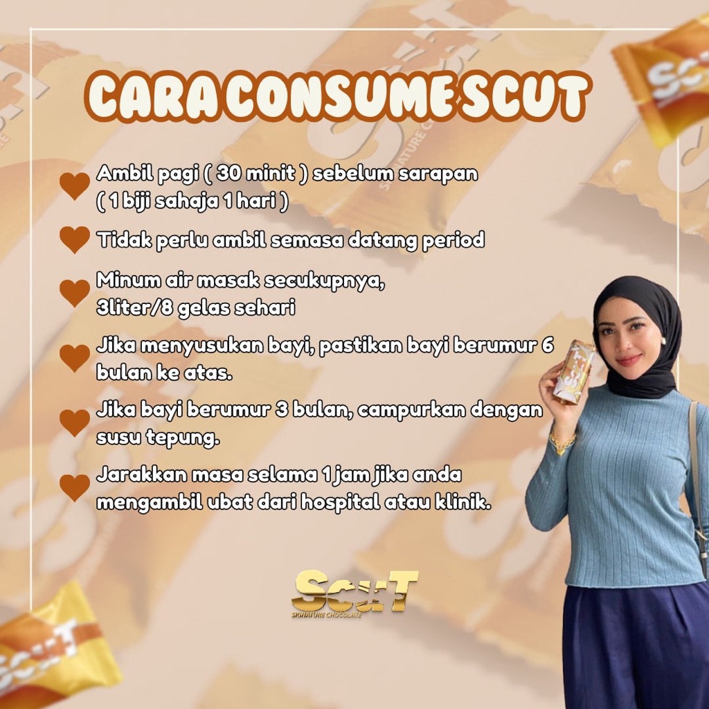 💥SCUT CANDY CHOCOLATE ORIGINAL HQ [ READY STOCK ]💥 | Shopee Malaysia
