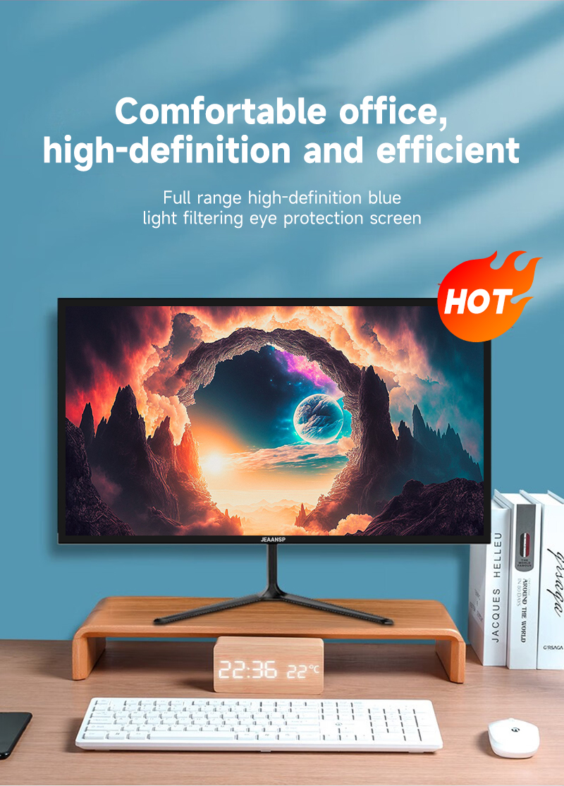 PC Monitor 24 25 inch LED 75Hz/100Hz 1080P IPS Gaming Monitor 7mm Ultra ...