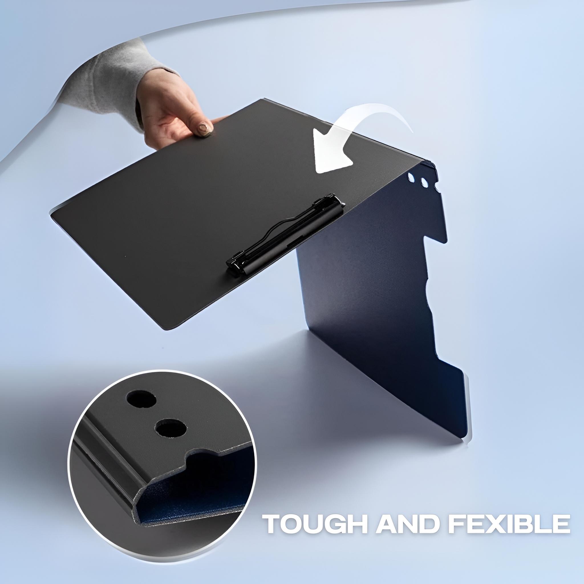 A4 horizontal clip hard shell file folder fastening clipboard folder ...