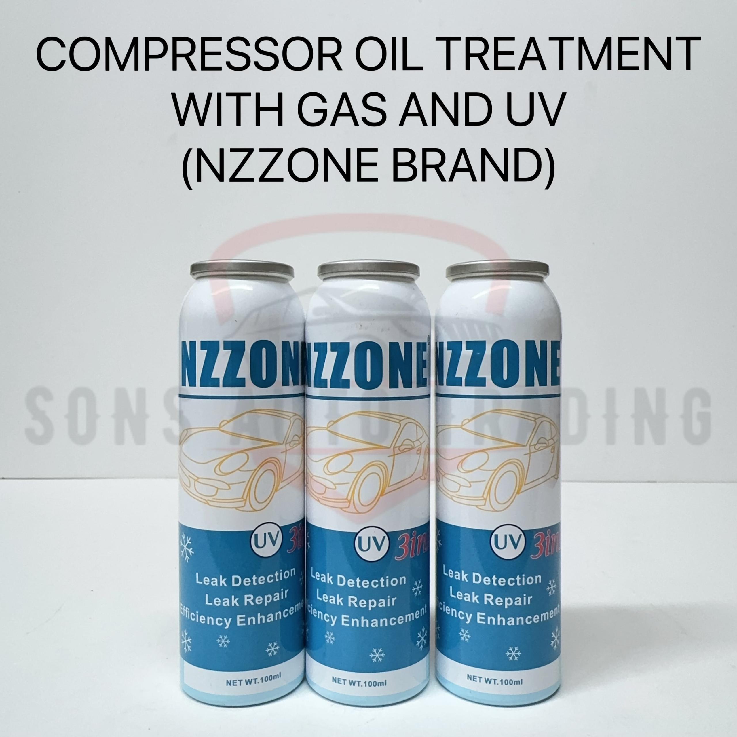 (NZZONE BRAND) COMPRESSOR OIL TREATMENT WITH GAS AND UV (DETECTION OF ...