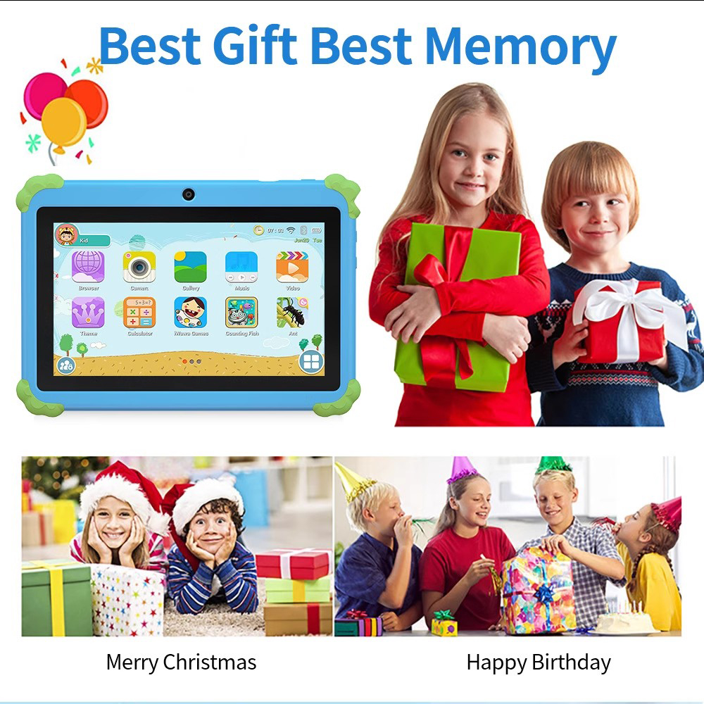 Kids Learning Tablet Android 7 inch Educational Play Tab can connect to ...
