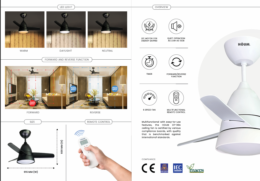 Huayi Kiddies Ceiling Fans  Transformers HJ-3624