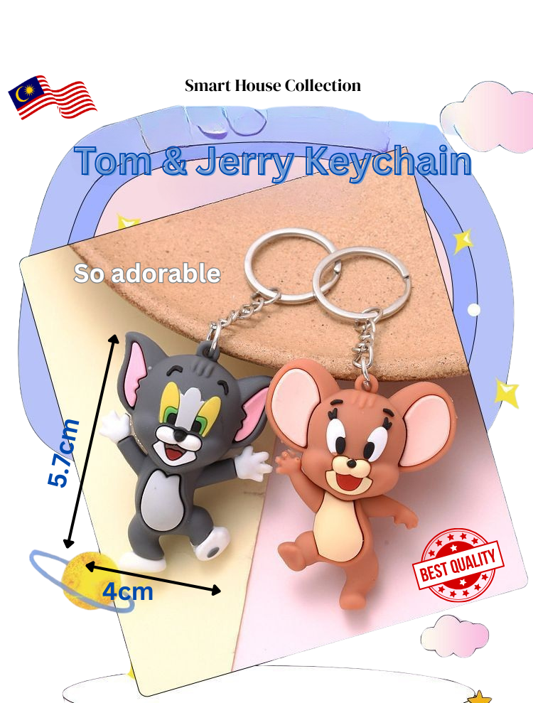 Cute Cartoon Keychain Cute Keychain For Bag/ Keychain Borong Murah/ Key ...