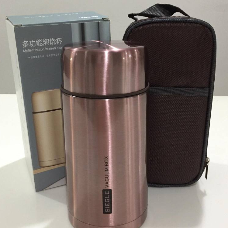 1200 ML Multi-Function Double Layer Braised Beaker Stainless Steel SUS ...