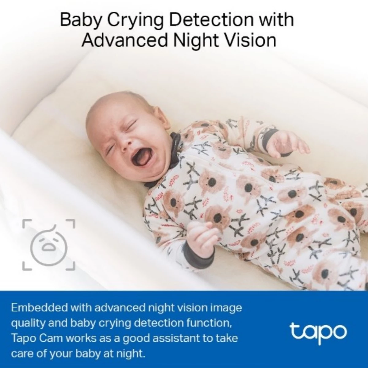 TP-Link Tapo C110 / TC60 Home Security Wi-Fi Camera | Baby Crying ...