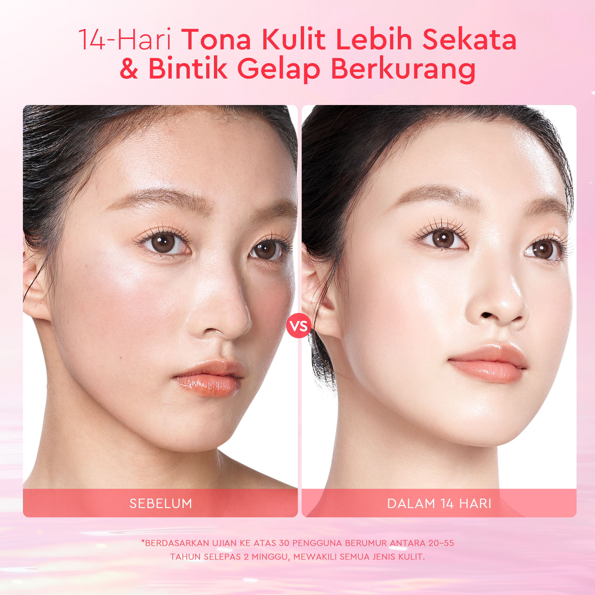 Glad2Glow Milk Niacinamide Brightening Moisturizer Whitening Glowing 
