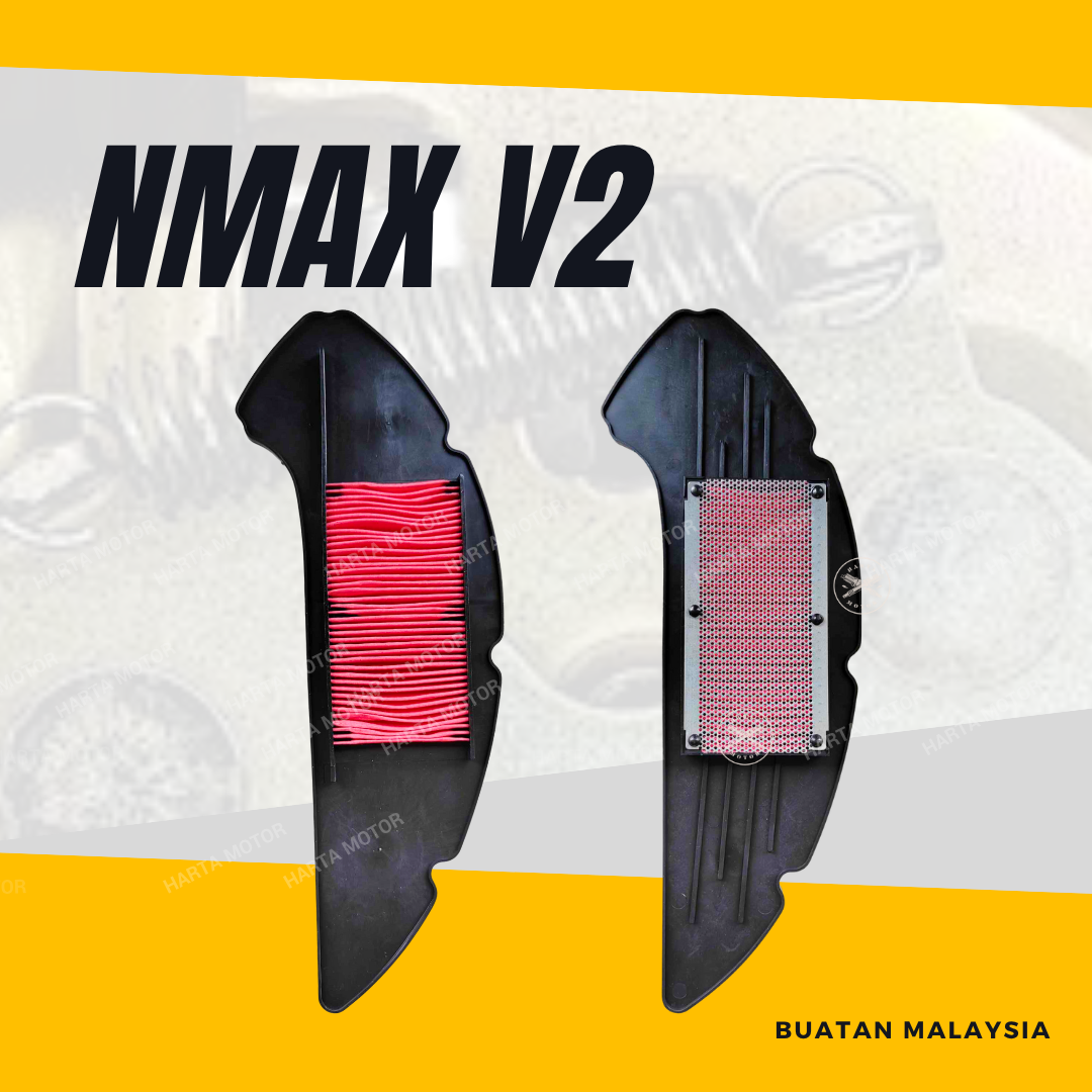 N MAX NVX155 V1 V2 AIR FILTER - NMAX NVX 155 LAMA BARU OLD NEW ELEMENT ...