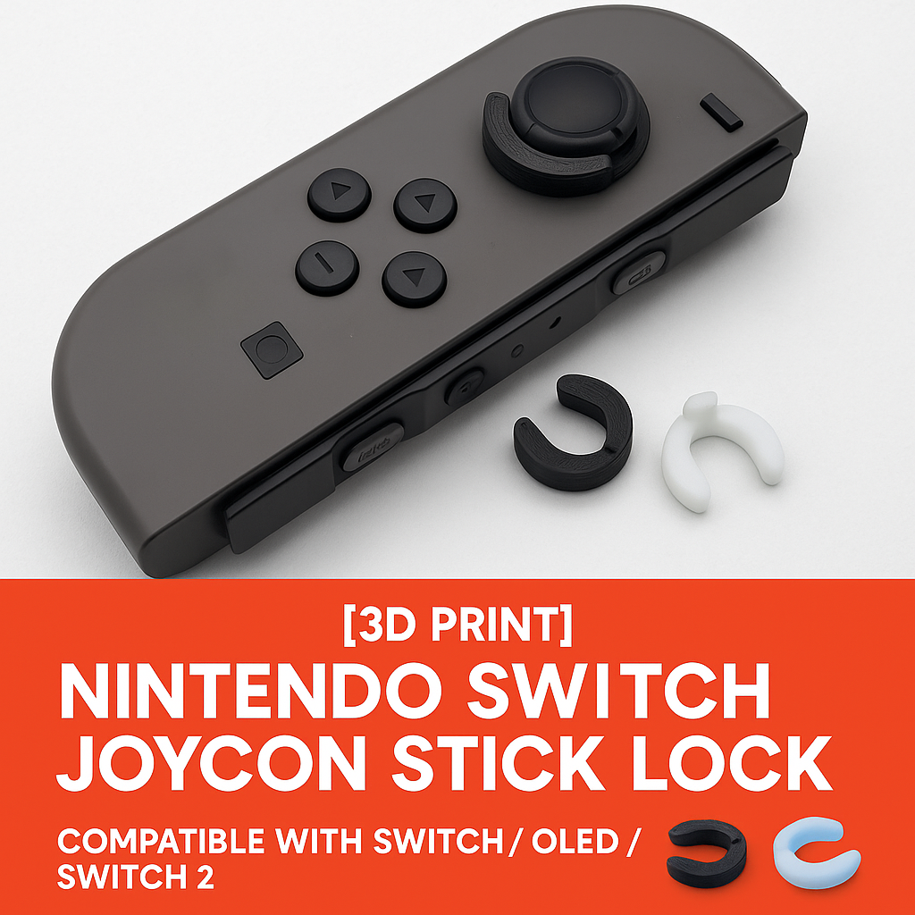Joycon Stick Lock Nintendo Switch 2 / OLED / Switch 3D Print Switch 2 ...