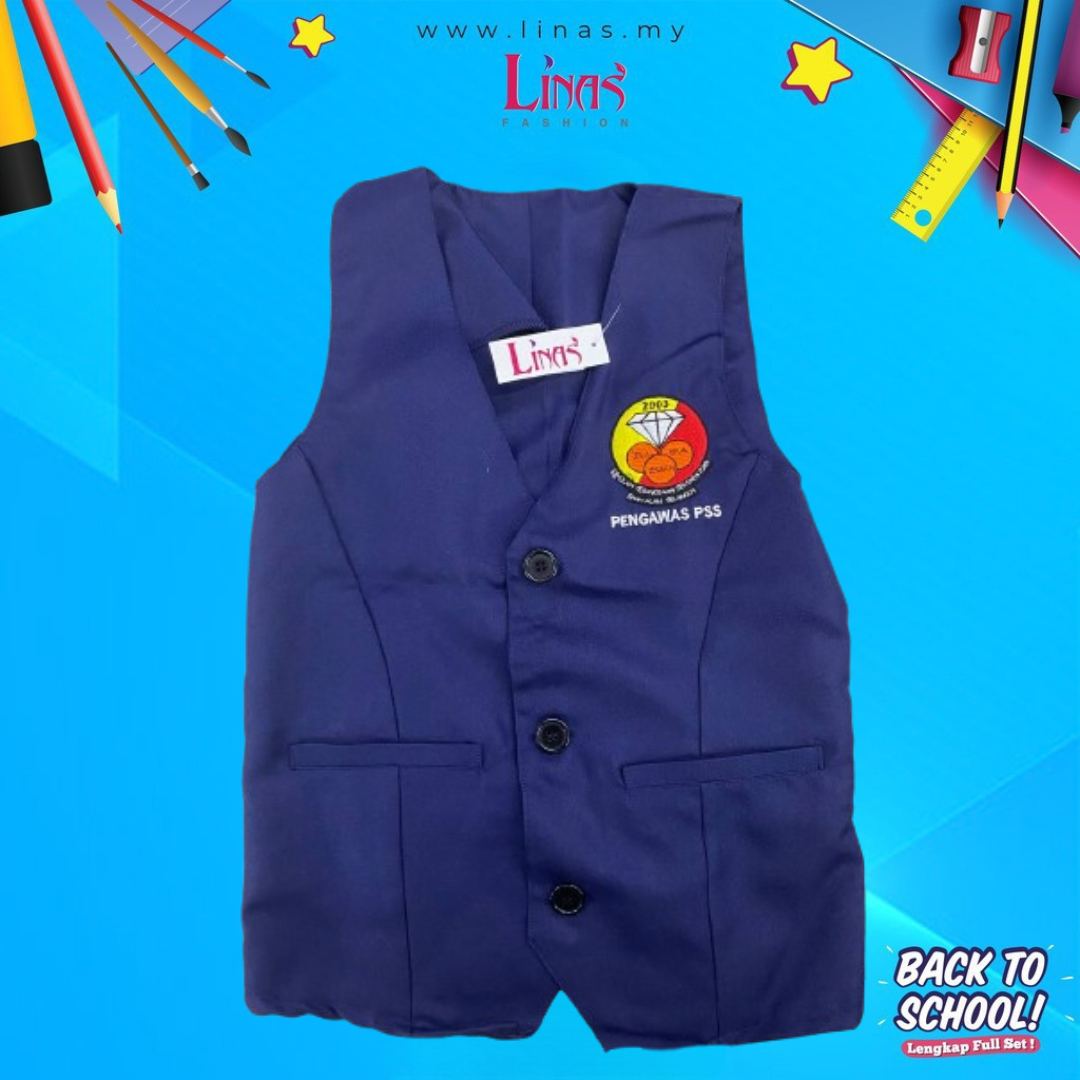LINAS FASHION | VEST SEKOLAH SEKSYEN 27 (2) | UNIFORM SEKOLAH | SERAGAM ...