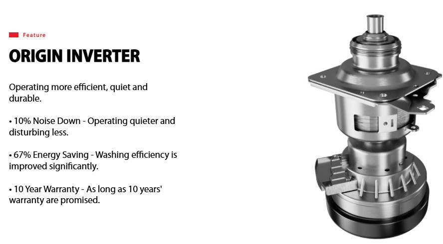 Toshiba 15KG / 13KG UFB Origin Inverter Washing Machine - Mesin Basuh ...