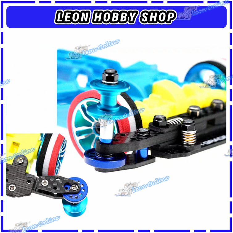 Aksesori Tamiya Mini 4WD imi HG Carbon AT Fish Head Sliding Damper ...