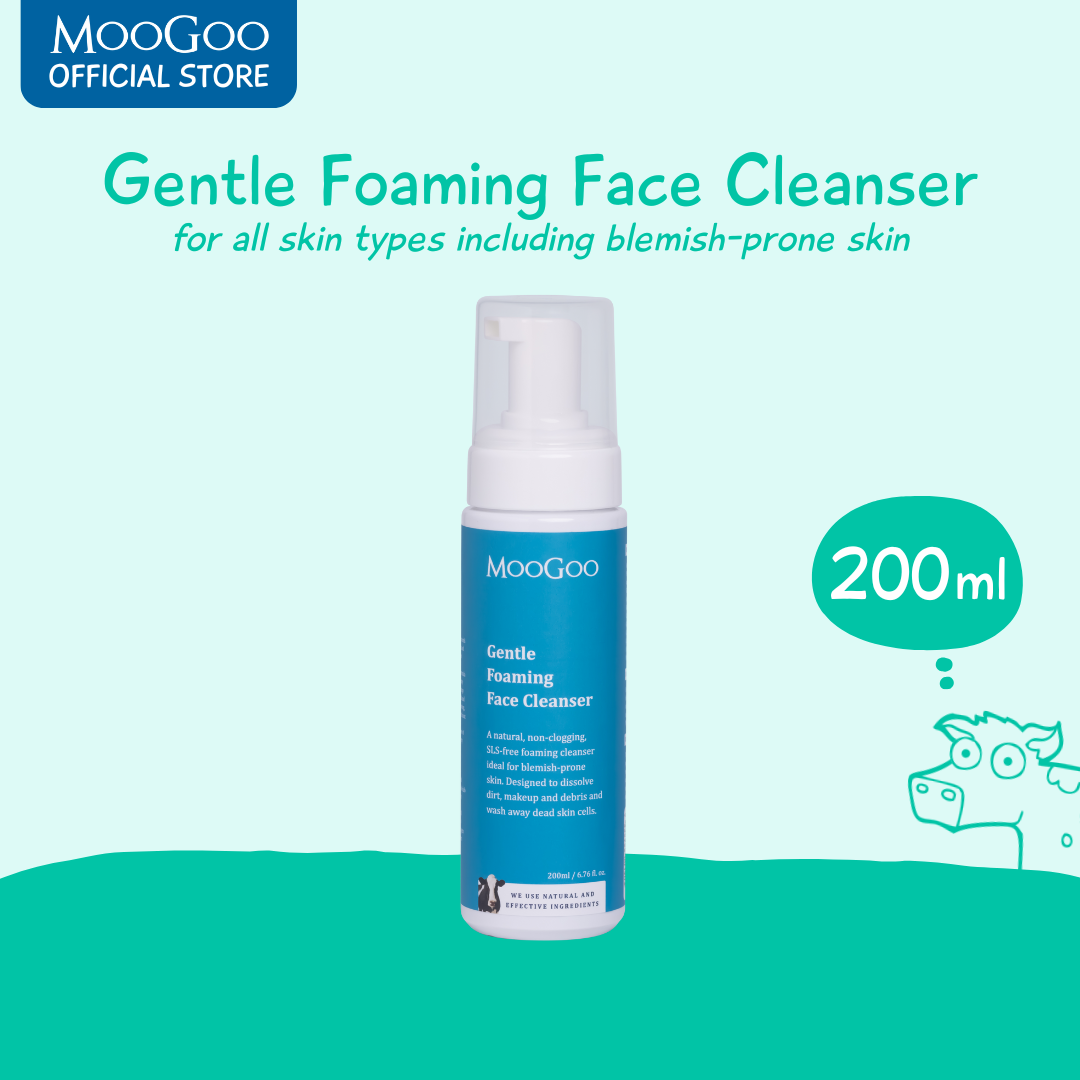 MooGoo Gentle Foaming Face Cleanser 200ml | Shopee Malaysia