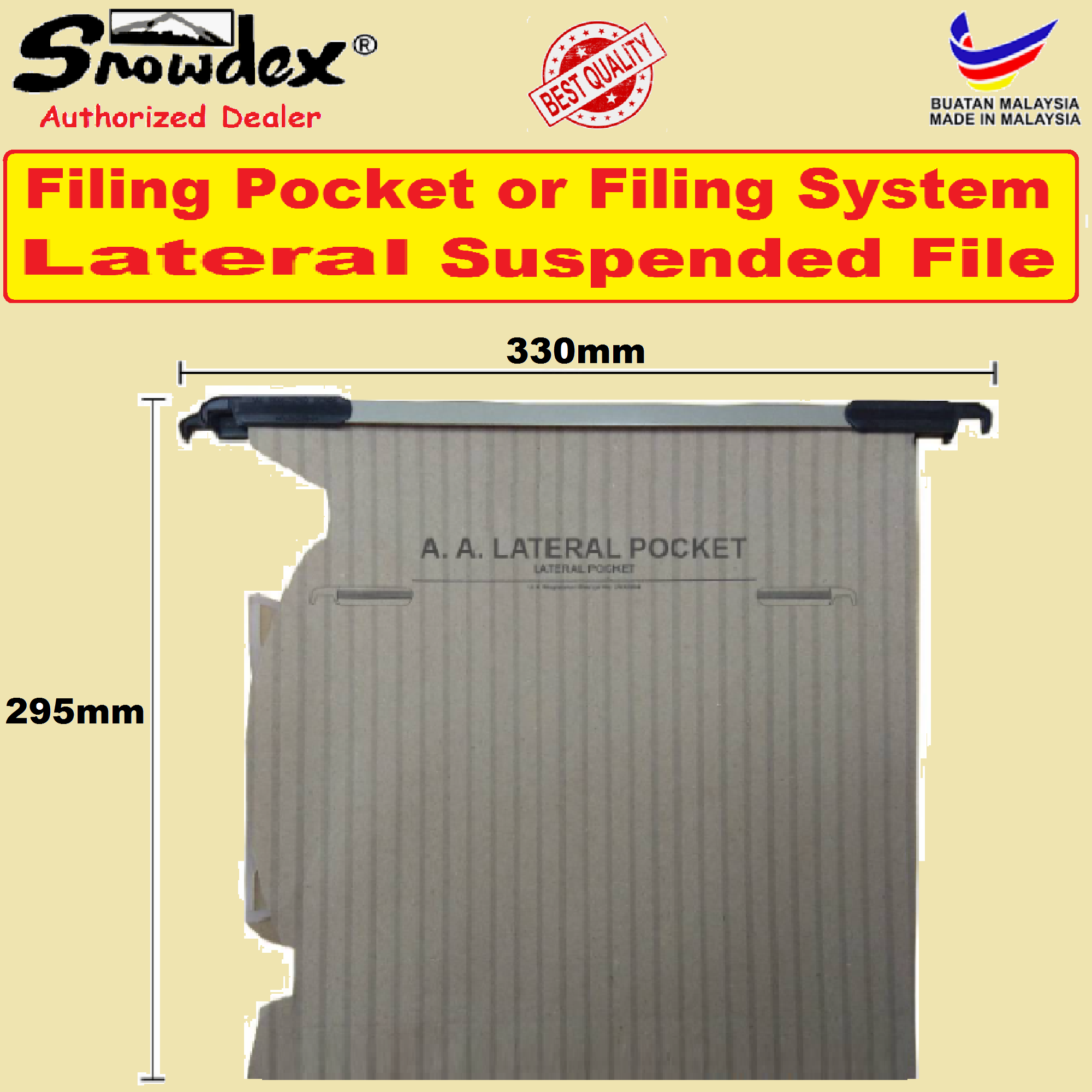 Snowdex Lateral Filing System Suspended File Suspension File Lateral ...