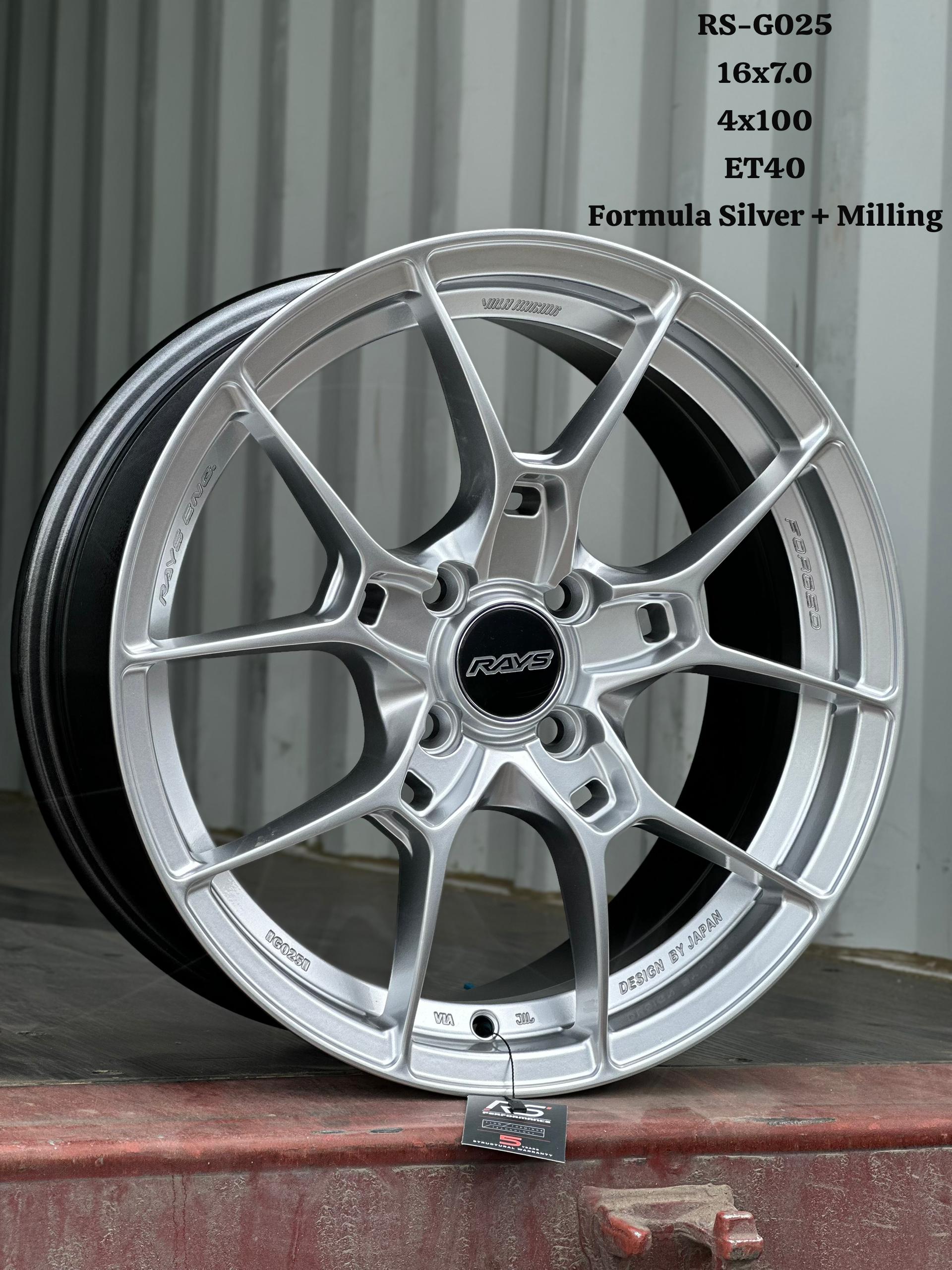 RS PERFORMANCE G025 16X7JJ (FLOW FORMING BY FTRS) SPORT RIM/RIM KERETA ...