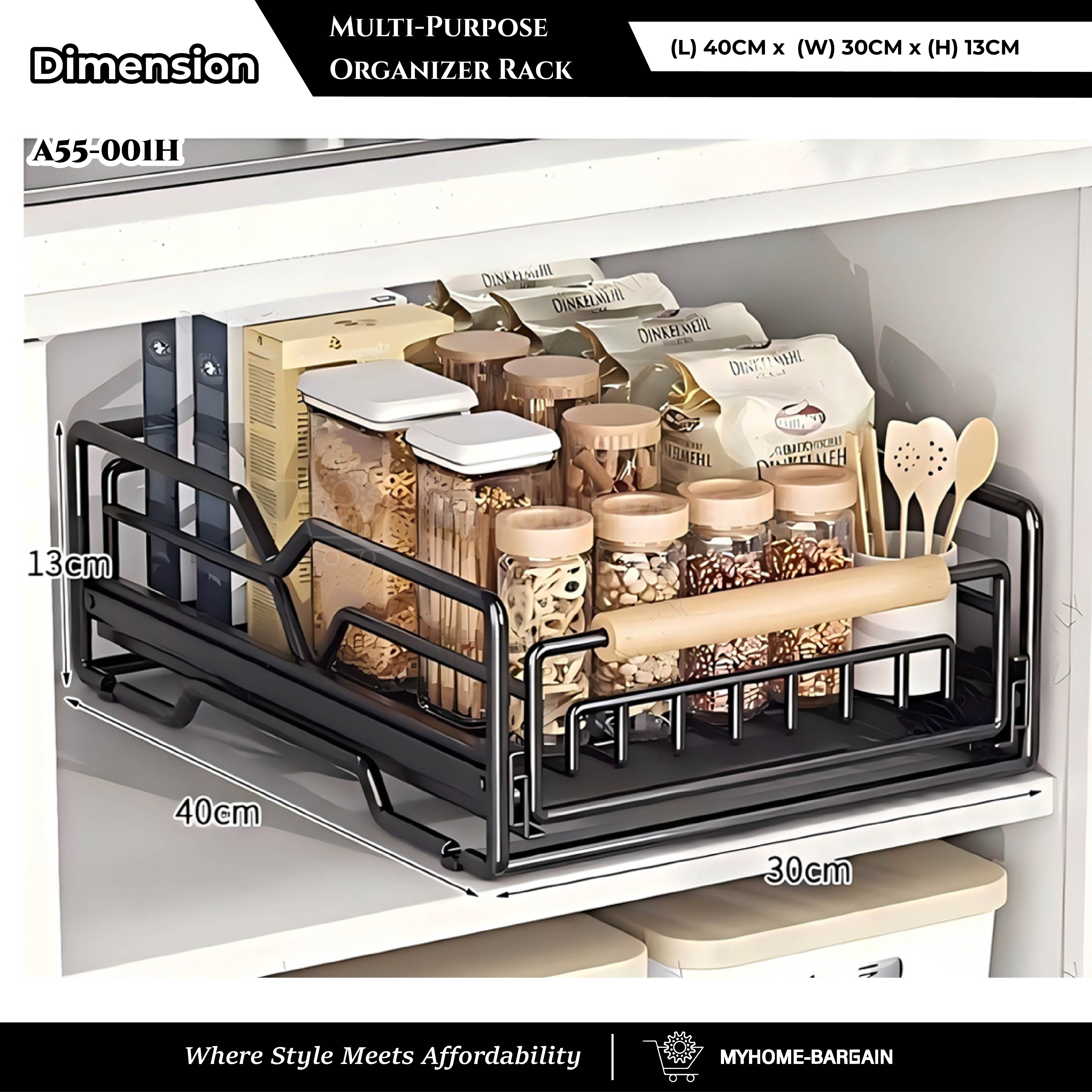 MYHOME | MULTI PURPOSE DISH RACK | CABINET ORGANIZER | SPACE SAVING ...