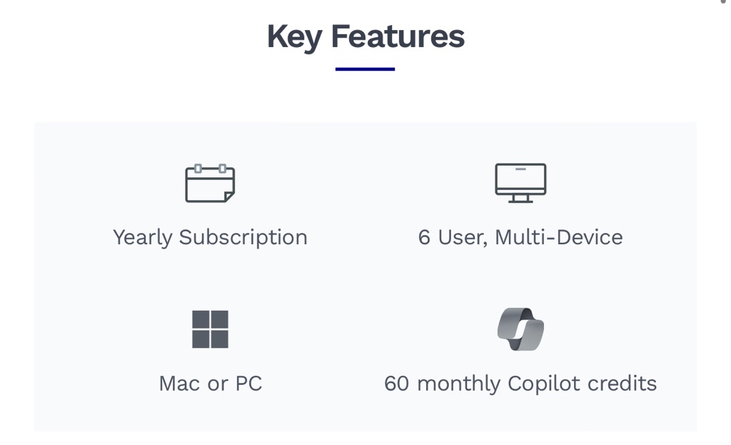 Microsoft 365 Family Plan OneDrive 1TB Copilot AI 1 YEAR SUBSCRIPTION ...