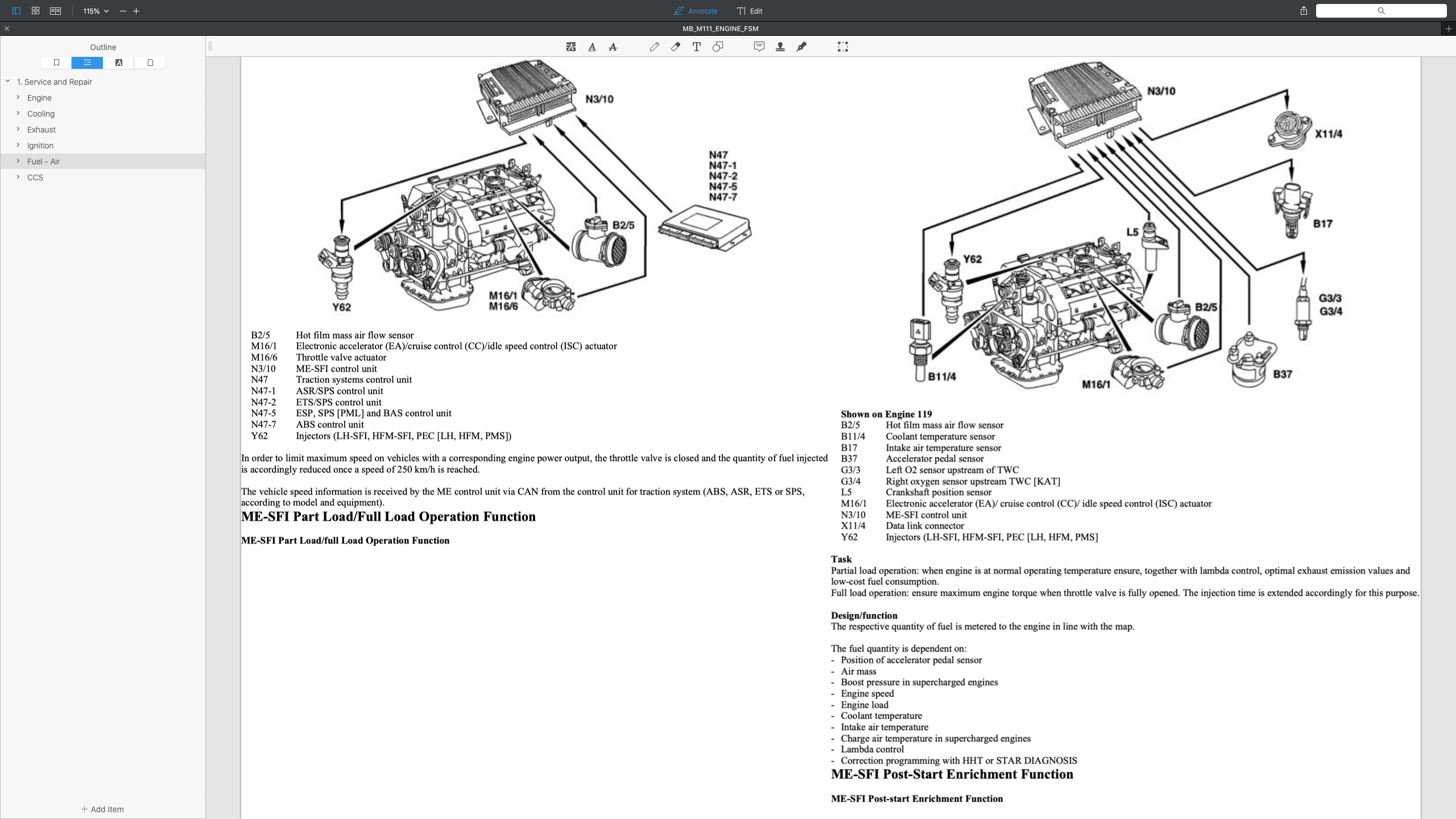 MERCEDES BENZ ENGINE M111 SERVICE REPAIR MANUAL | Shopee Malaysia