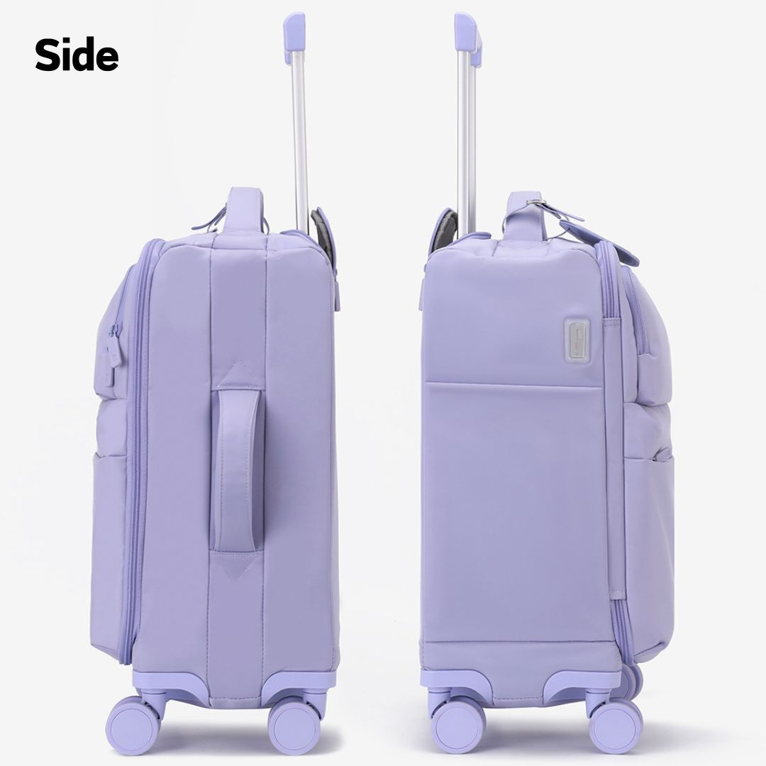 Nylon Ultralight Premium Cloth Luggage 2.6kg 20"Cabin& 3.2kg 24"Cargo