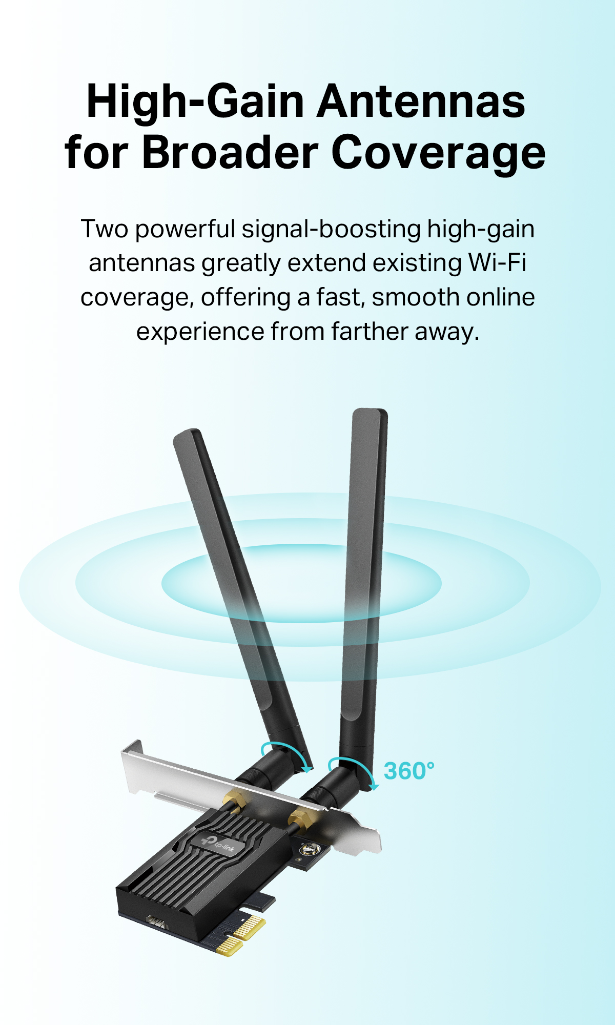 TP-Link Archer TX55E / TX20E AX3000 AX1800 Wifi 6 & Bluetooth 5.2 PCIe ...