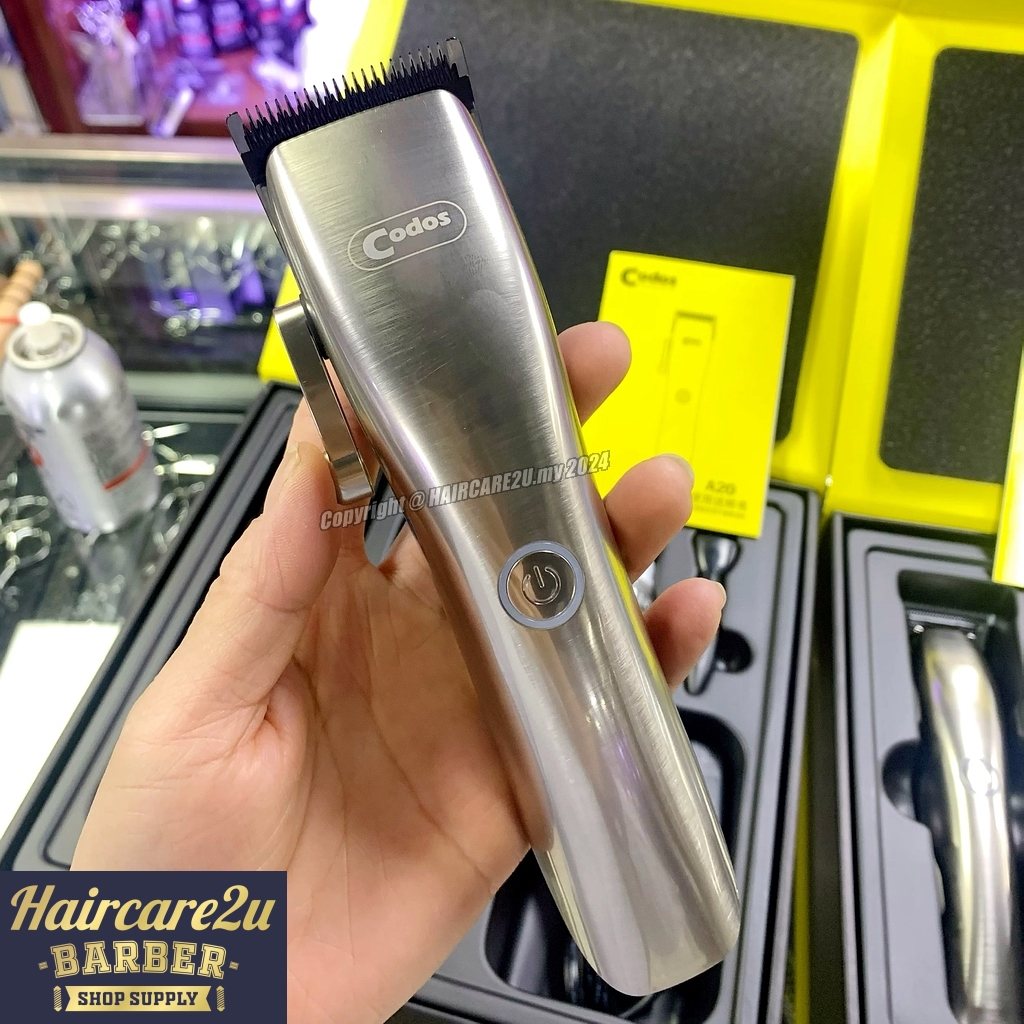 Codos Professional Cordless A10 Trimmer & A20 Clipper with DLC Carbon ...
