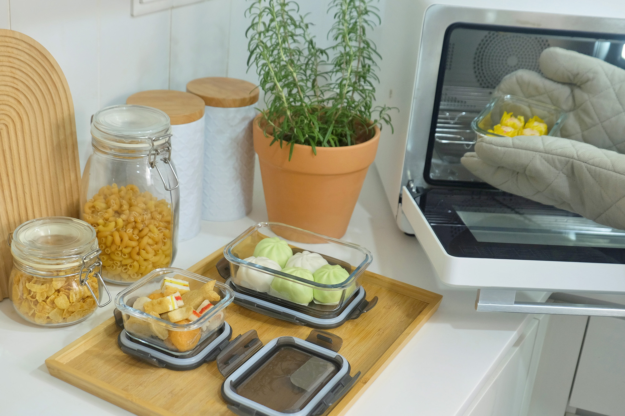 Felli Ecolock Borosilicate Glass Food Storage Container Square ...