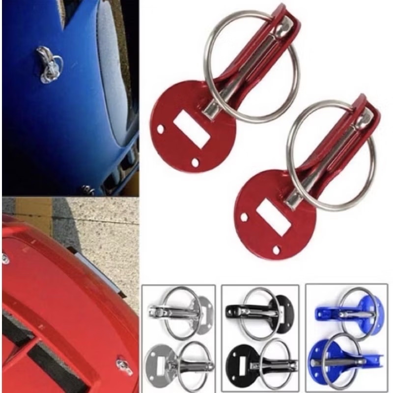 Sparco Bonnet Lock Pin Hood Pin Bonnet Lock Universal Hood Pin Kit ...