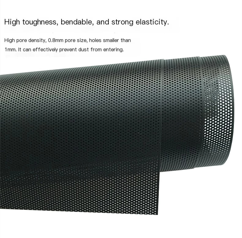 DIY CUSTOM SIZE Computer Mesh PVC PC Case Fan Cooler Black Dust Filter ...