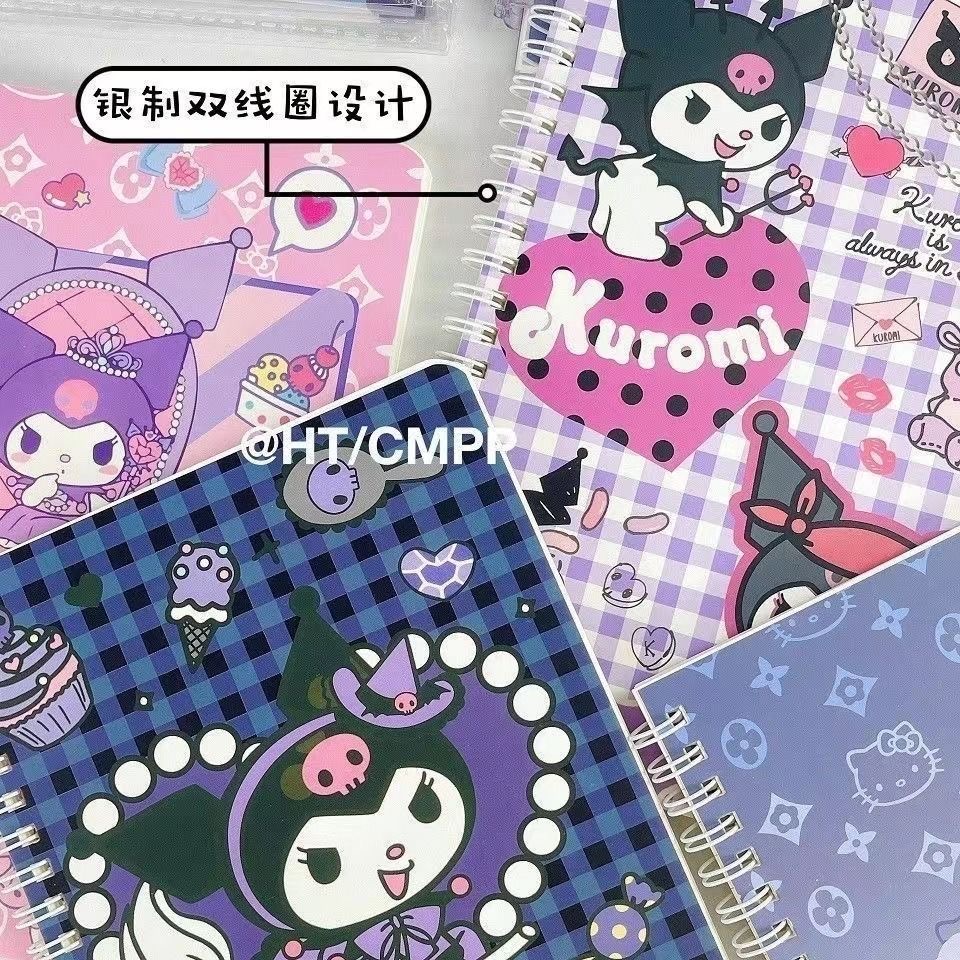 Buku Nota 卡通A5笔记本 Cartoon Notebook A5 40 Pages 卡通线圈本高颜值 Cute Notebook ...