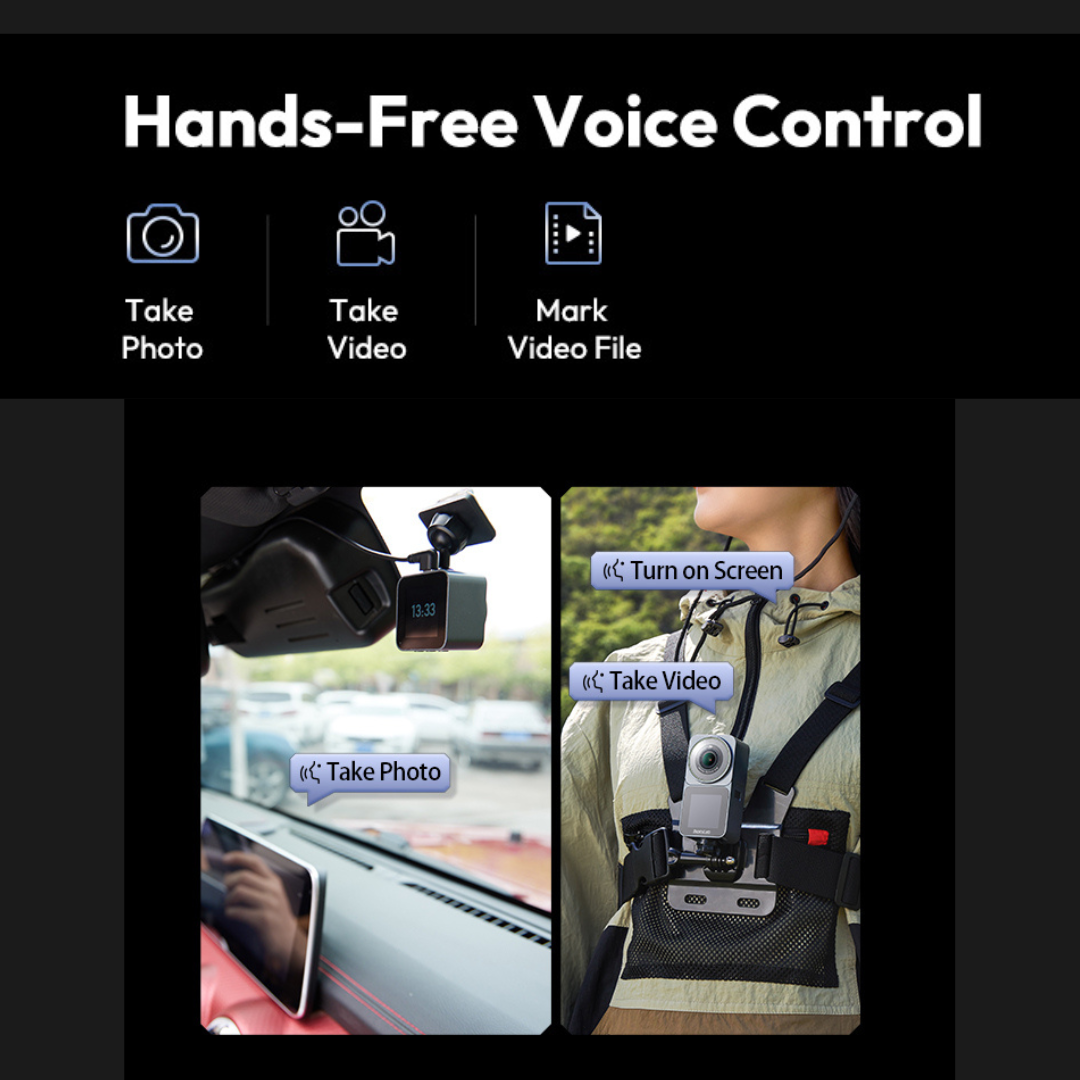 Botslab Versatile Camera V9H Dash Cam Sports Cam 4K Ultra AI Voice ...