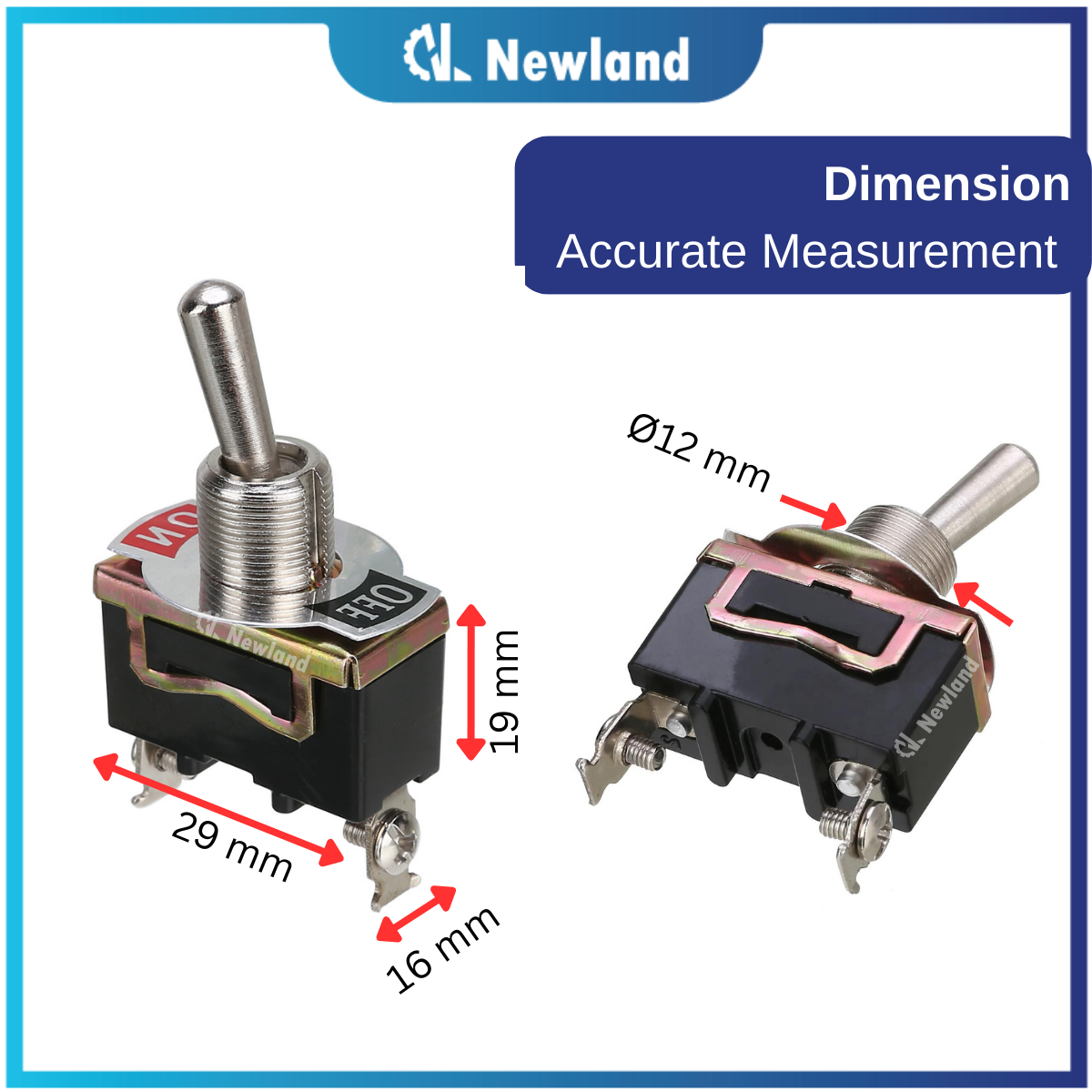 Toggle Switch / Flick Switch for 12V / 24V | Shopee Malaysia