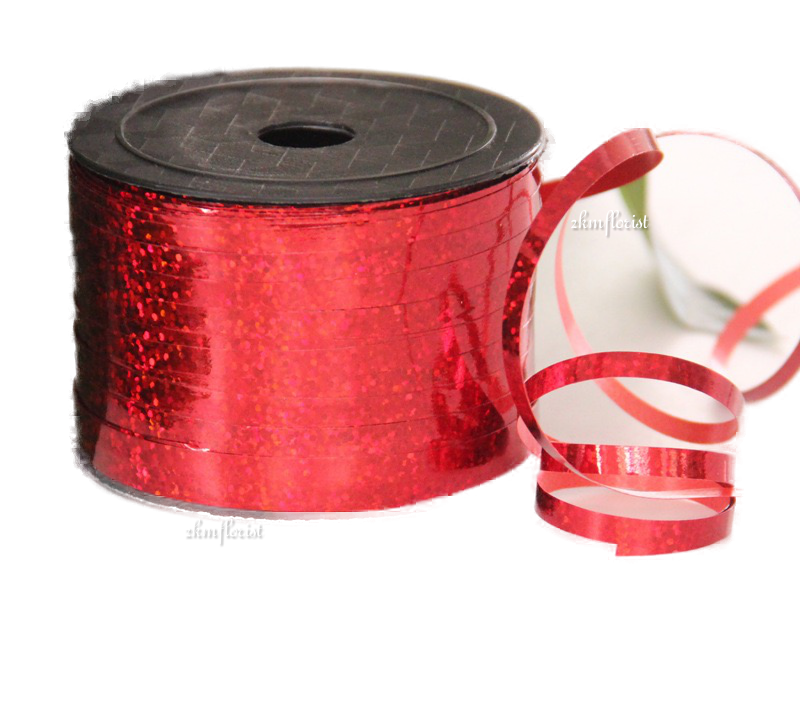 (92M) ROLL CURLING STRING Ribbon Reben Riben Gift Satin Organza Flower ...
