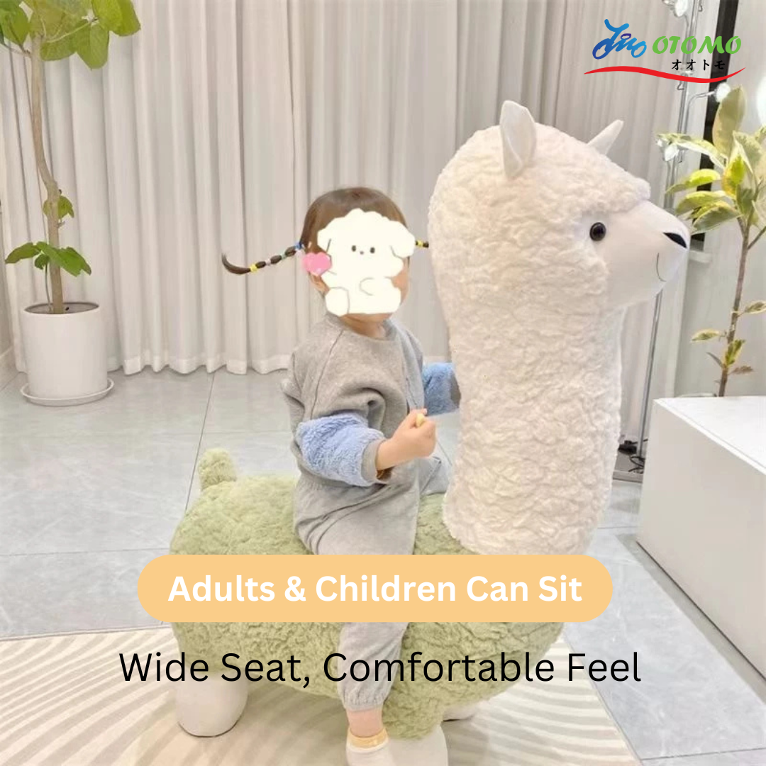 Alpaca Stool Cartoon Stool Chair Kids Stool Shoes Changing Stool Bangku ...