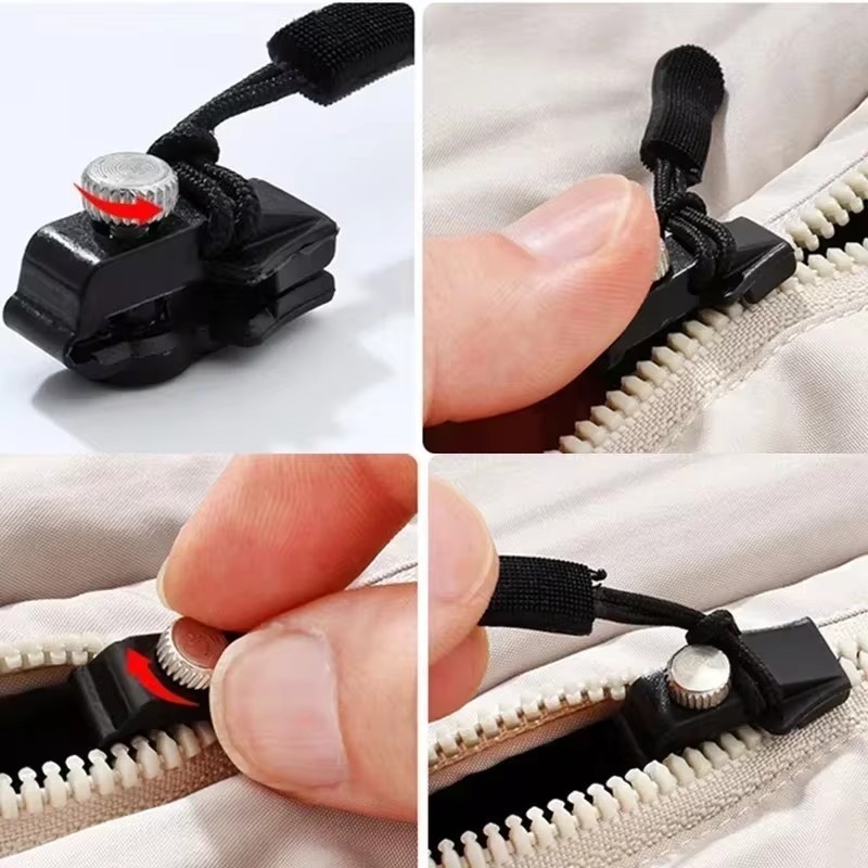 Universal Instant Zipper For Jacket Luggage Bag Replacement Zipper ...