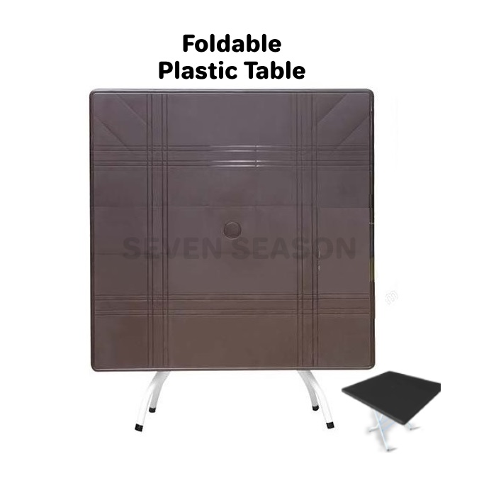 Century Foldable Plastic Table 3x3 1836 / Dining Table / Meja Kedai ...