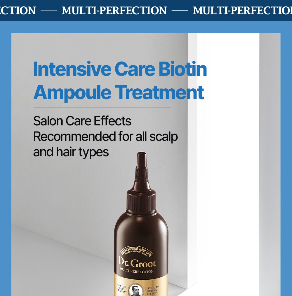 Dr. Groot Intensive Care Multi-Perfection Hair Loss Control Biotin ...