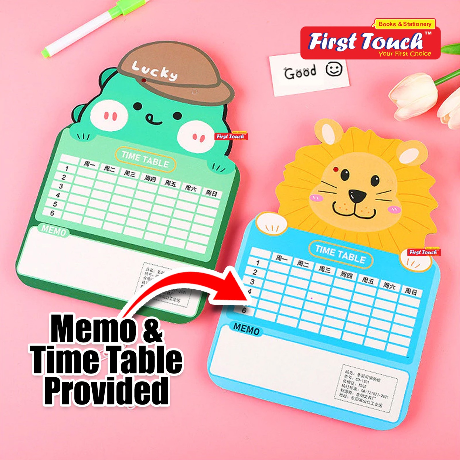 Cartoon Whiteboard Children's Erasable Drawing Writing Whiteboard ...