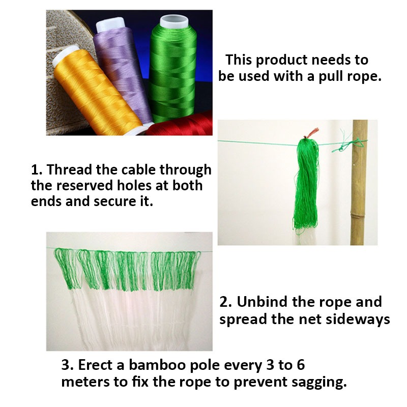 Melon Net Trellis Climbing Plants Support Garden Net Mesh Netting ...