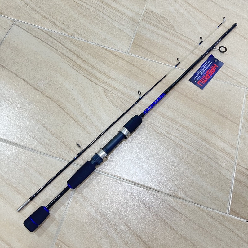 NAME: HASAMU ONE PIECE SPINNING ROD Tapi Rod 2piece Sambung Tengah ...