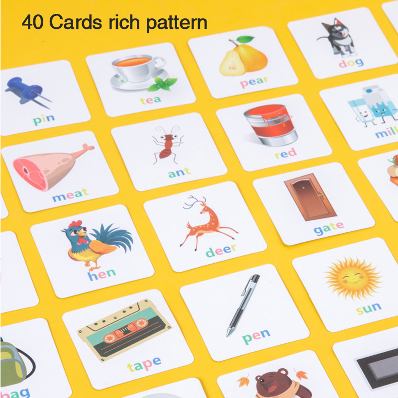 2025 New Letter Spelling Block Flash Cards Game Fun Word Spelling Early ...