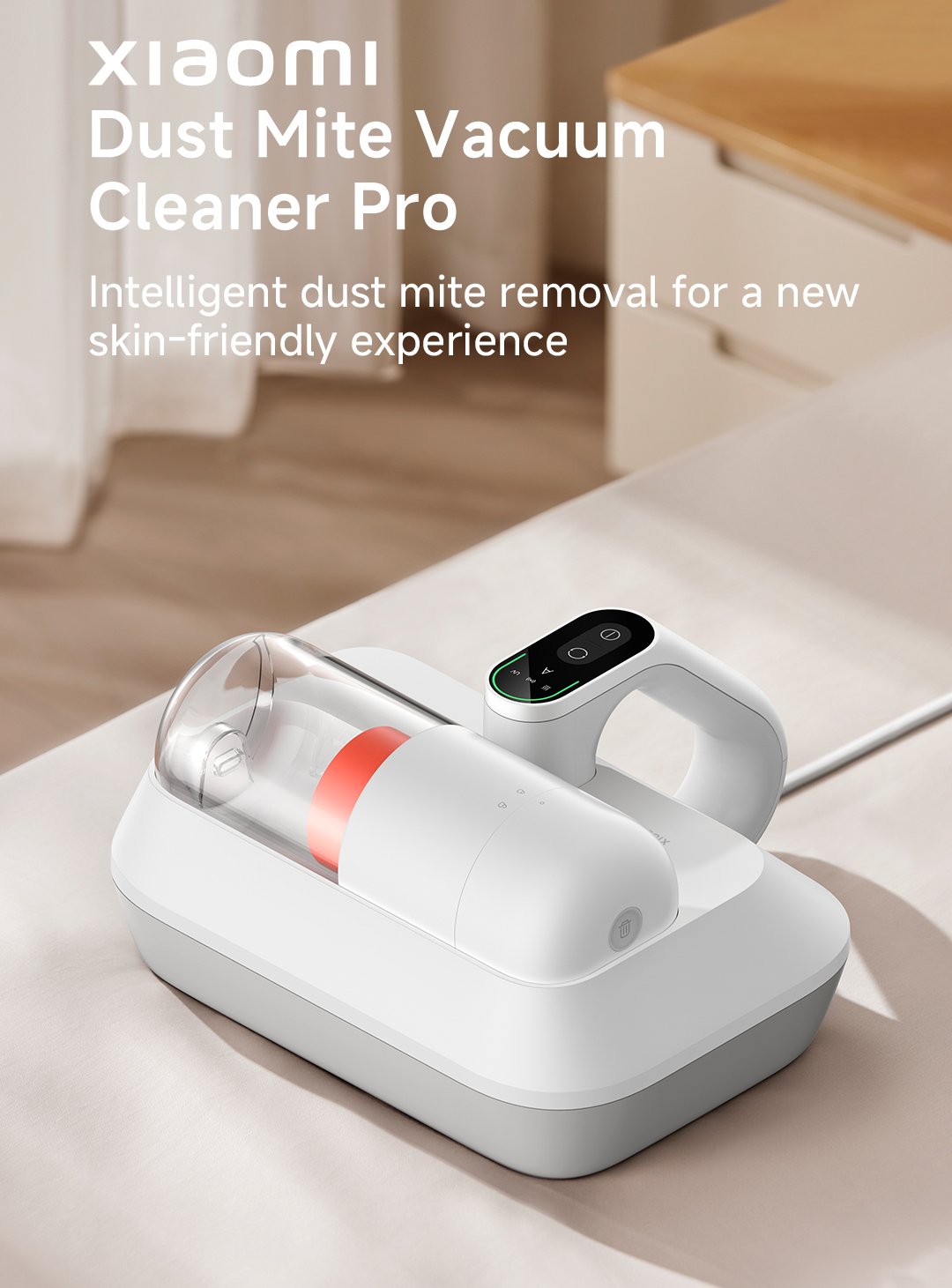 Xiaomi Dust Mite Vacuum Cleaner Pro | 14,000Pa Suction | LED Smart ...