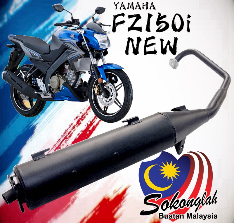 YAMAHA FZ150 150I NEW V3 V4 FZ 150 STD EXHAUST EJM MUFFLER STANDARD ORI ...