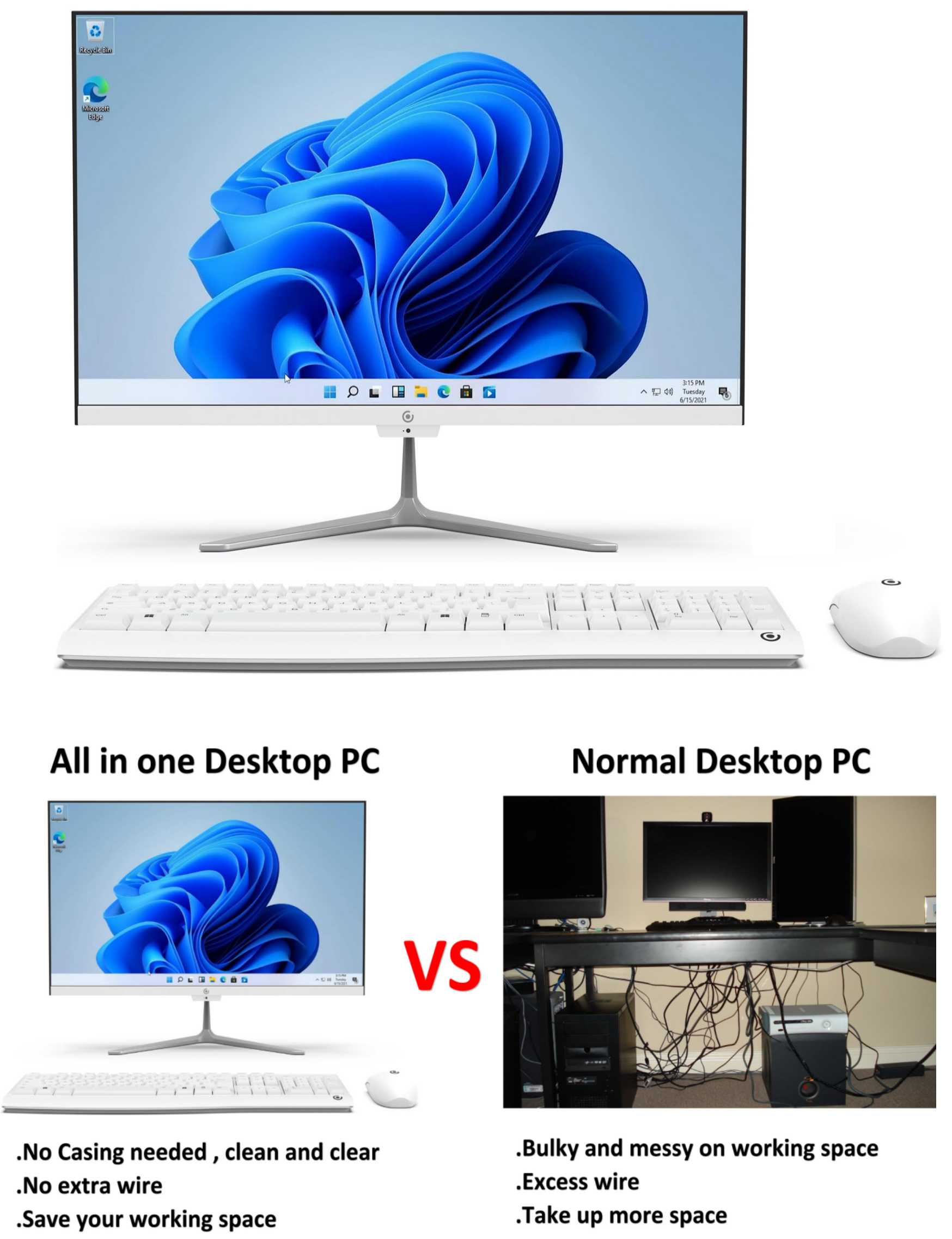 🔥IVOpc🔥Touch Screen 12th & 14th Gen Intel i5 i7 22