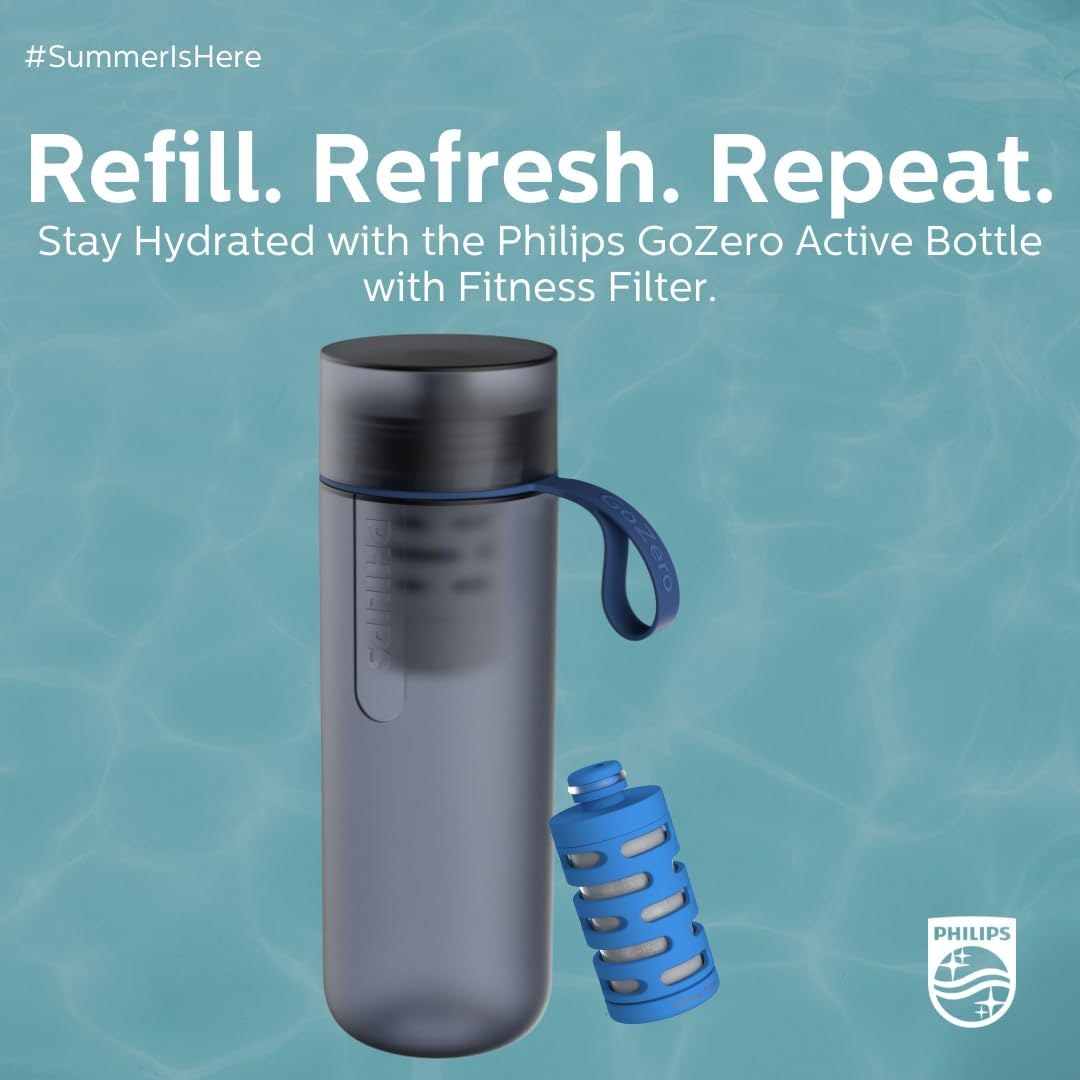 Philips Gozero Fitness Water Bottle 590ml BPA Free Drinking Bottle ...