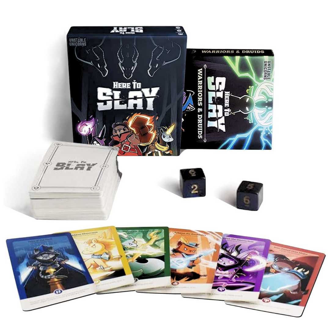 Here To Slay Base Game by Unstable Unicorns Fun Strategic Role-Playing ...
