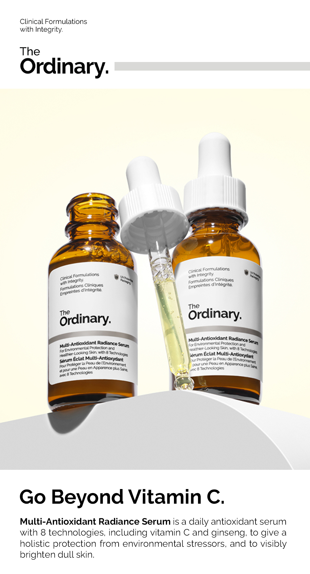 The Ordinary Multi-Antioxidant Radiance Serum - 30mL | Brightening ...