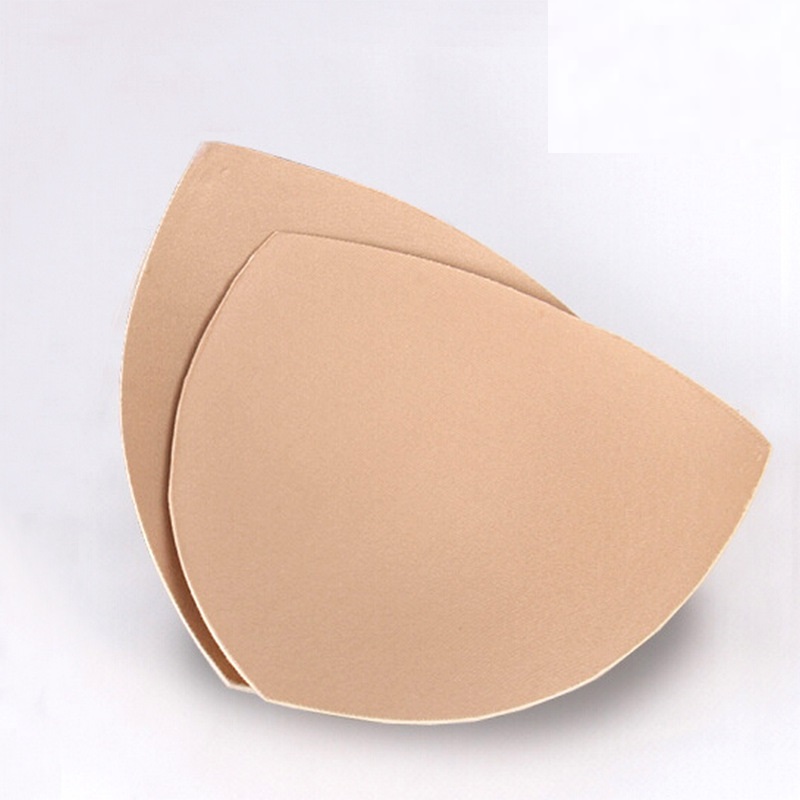 2 Pairs Padding Inserts For Bras Triangle Sports Bra Inserts Push Up Breast Bra Insert Pads Removable Sew In Bra Cups For Women At Women's Clothing Store