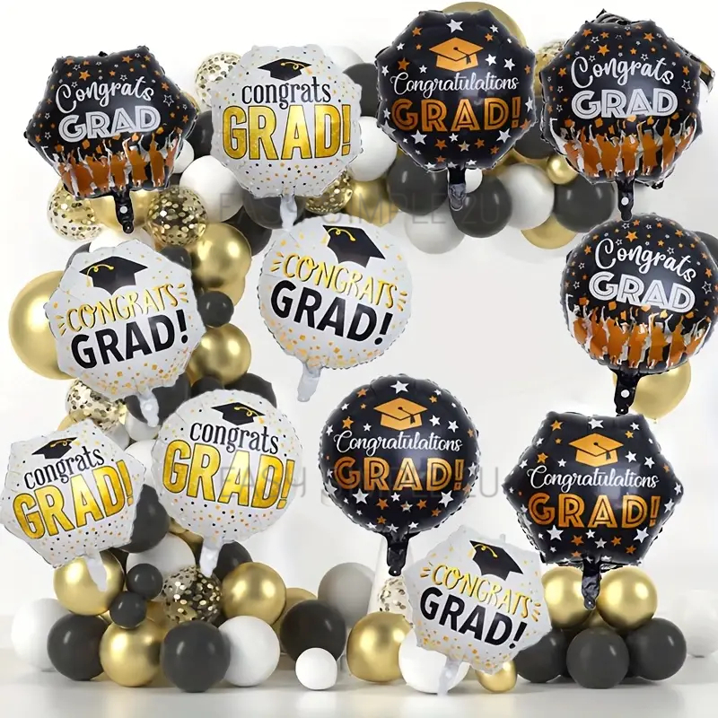 (1Piece) Belon 16 Inci 18 Inci Graduasi Parti Sambutan Tahniah Lateks ...