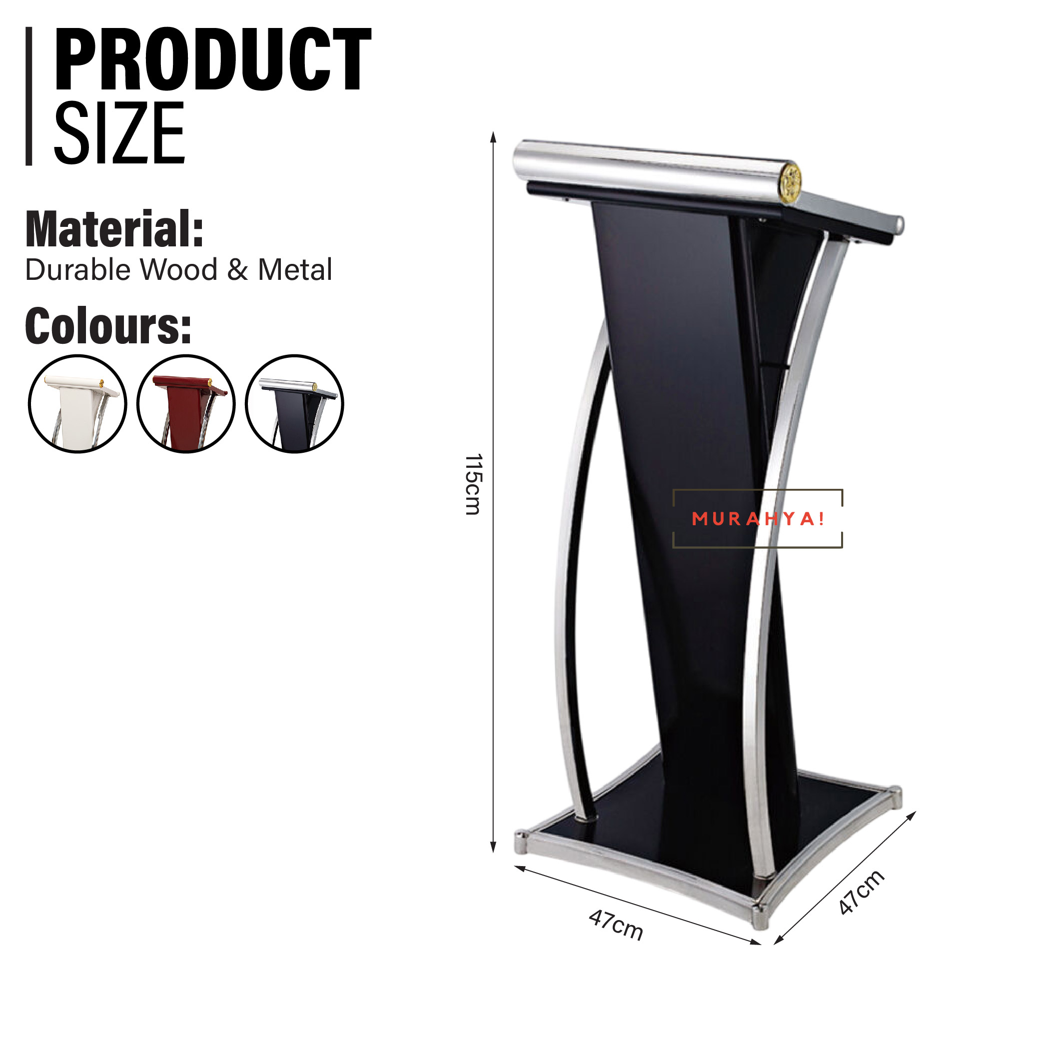 Rostrum Podium Pentas Speaker Stage Reception Lecture Hall Table Host ...